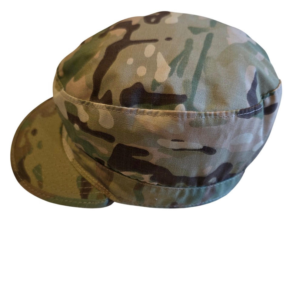 USGI Multicam OCP Patrol Cap Military Field Hat 7 1/4 Ripstop Made in USA